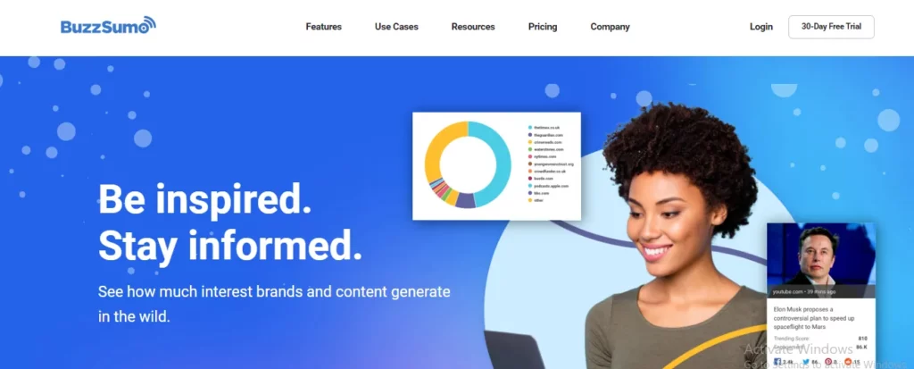 BuzzSumo content marketing platform