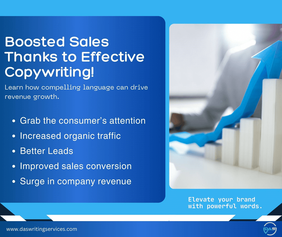 sales potential for a copywriter