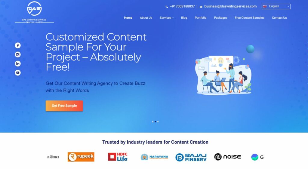 DWS content writing companies in USA