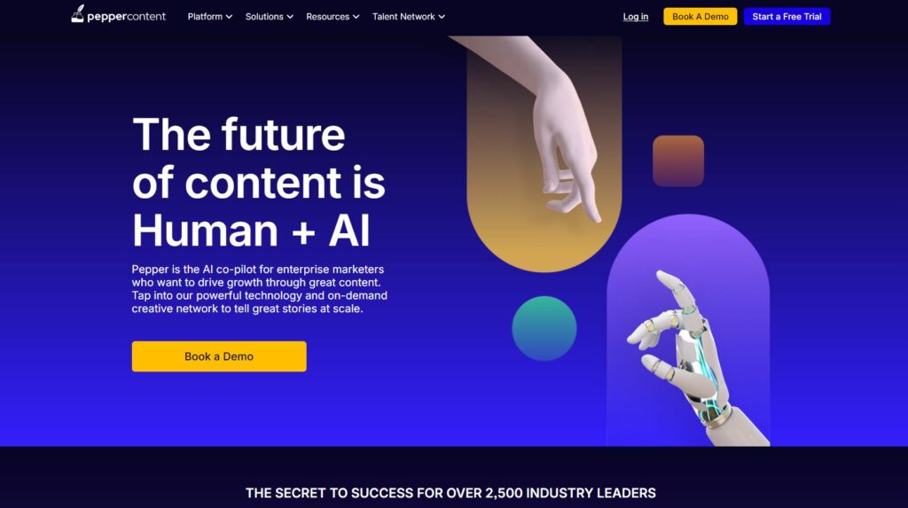 pepper content writing companies in USA