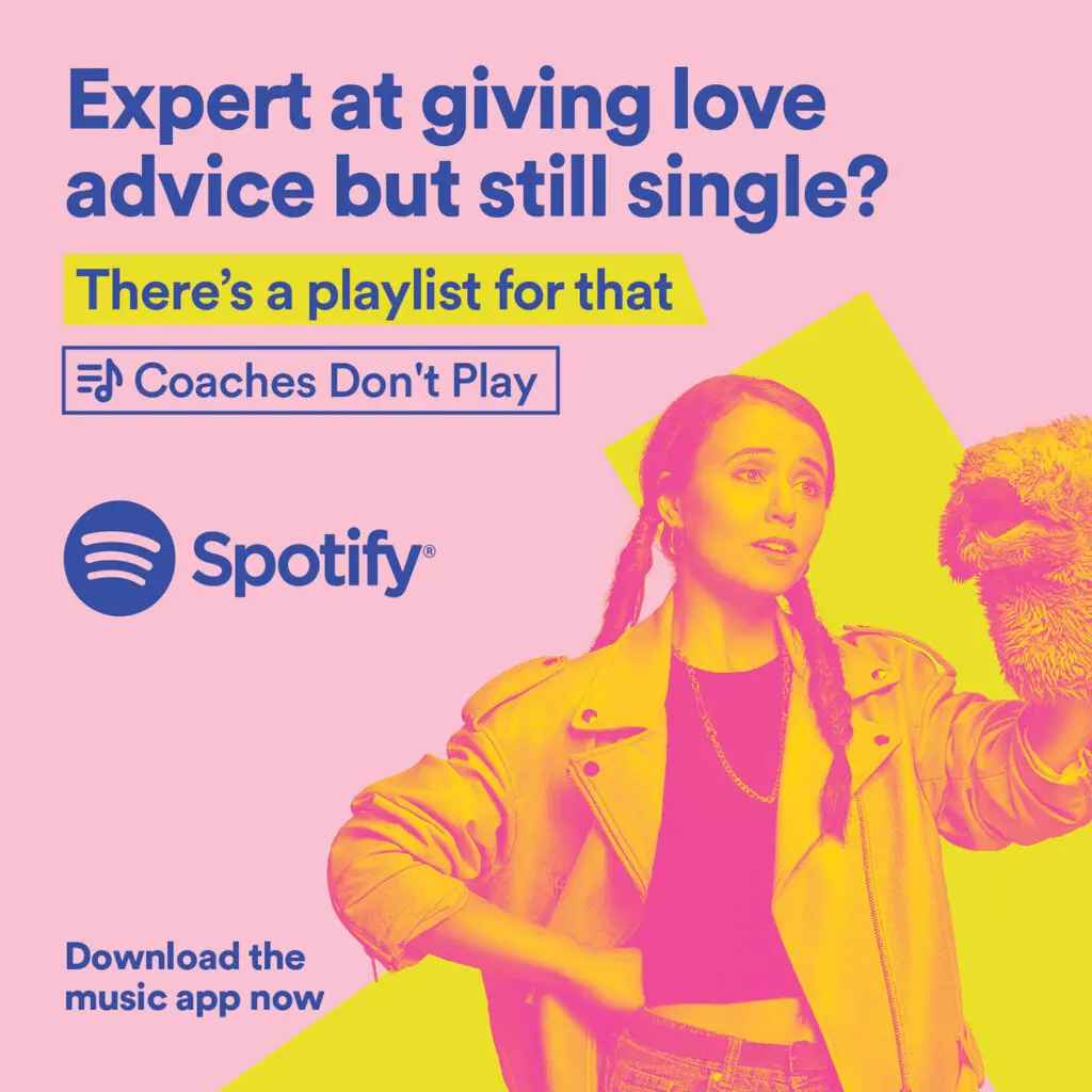 Spotify offline mobile marketing campaign