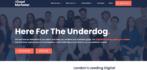 The Good Marketer content marketing company uk