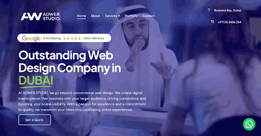 ADWEB STUDIO content marketing services