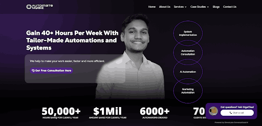 AutomateMyBiz content marketing agency