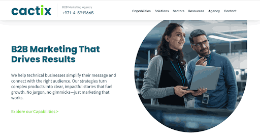 Cactix content marketing services