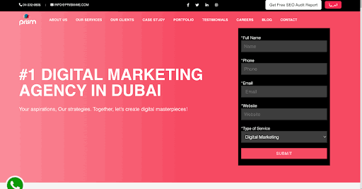 Prism content marketing agency