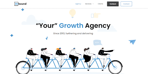 znbound growth content marketing   agency