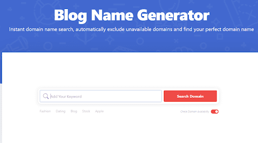 blog name generator