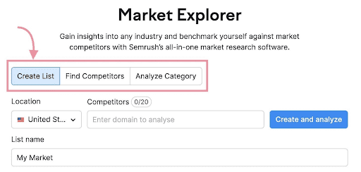 conduct market research