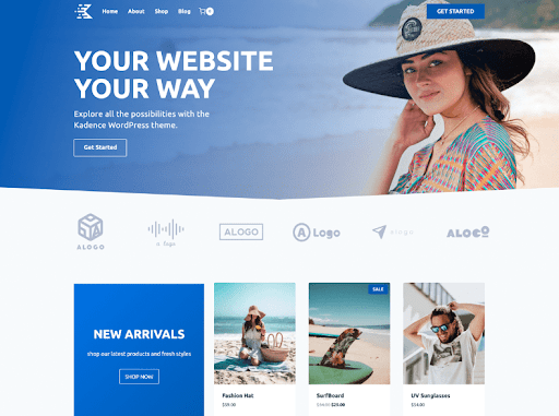 wordpress theme installation