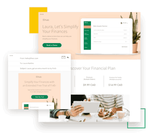 landing page design customization