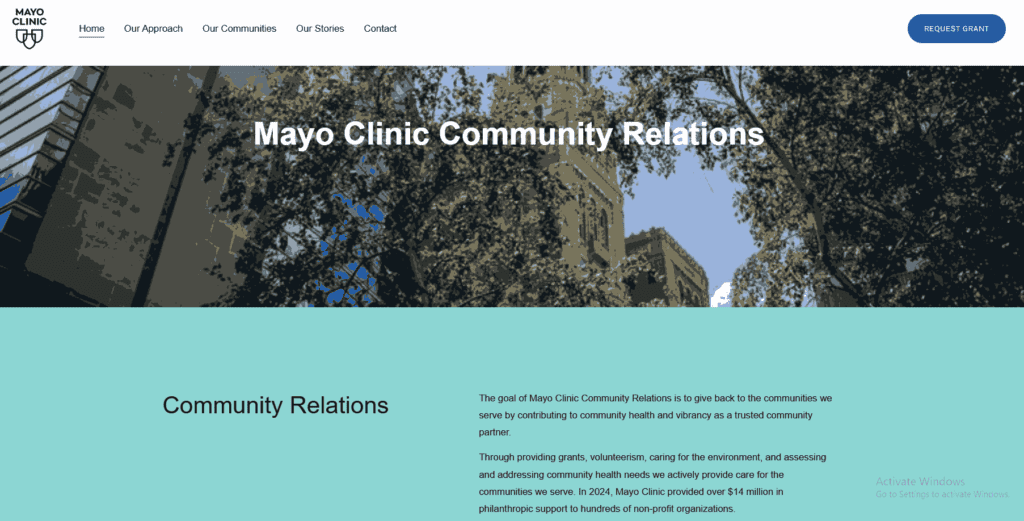 Community Engagement by Mayo Clinic