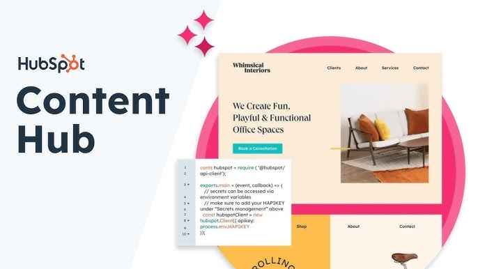 content experience of hubspot