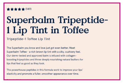 blume product description