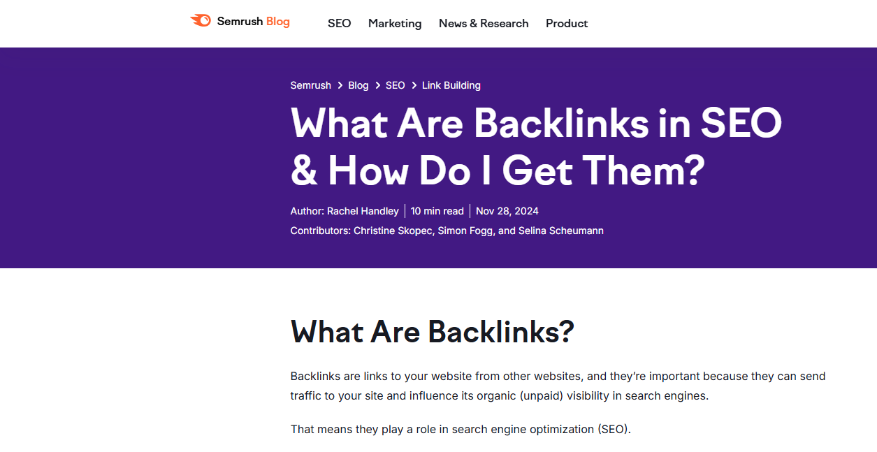 how to blogs example