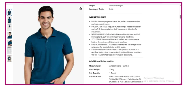 product description writing