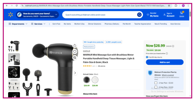 walmart product description