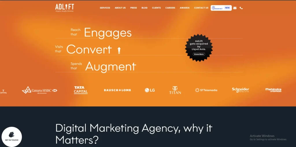 digital marketing agency Adlift