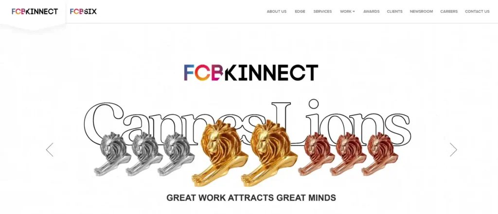 FCB Kinnect digital marketing agency