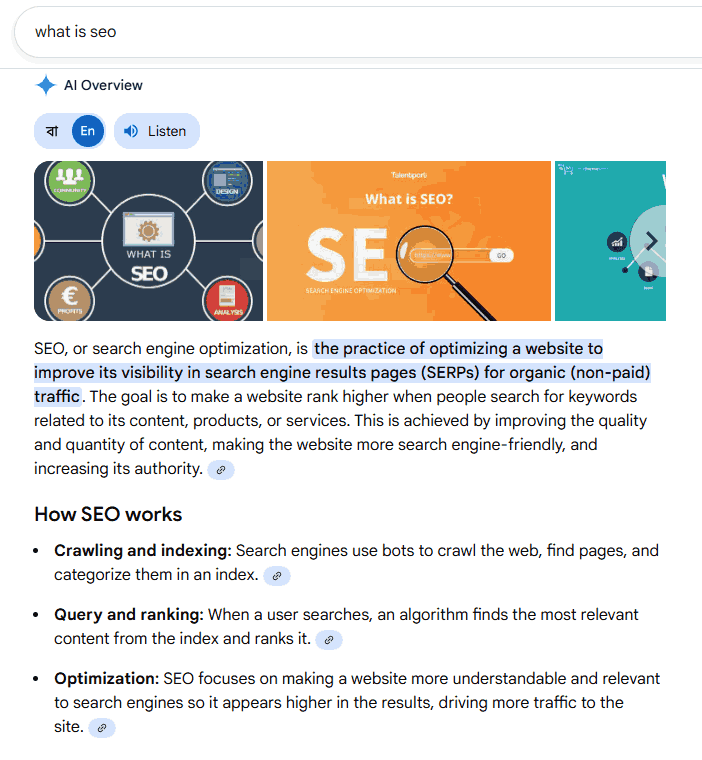 ai overview screenshot