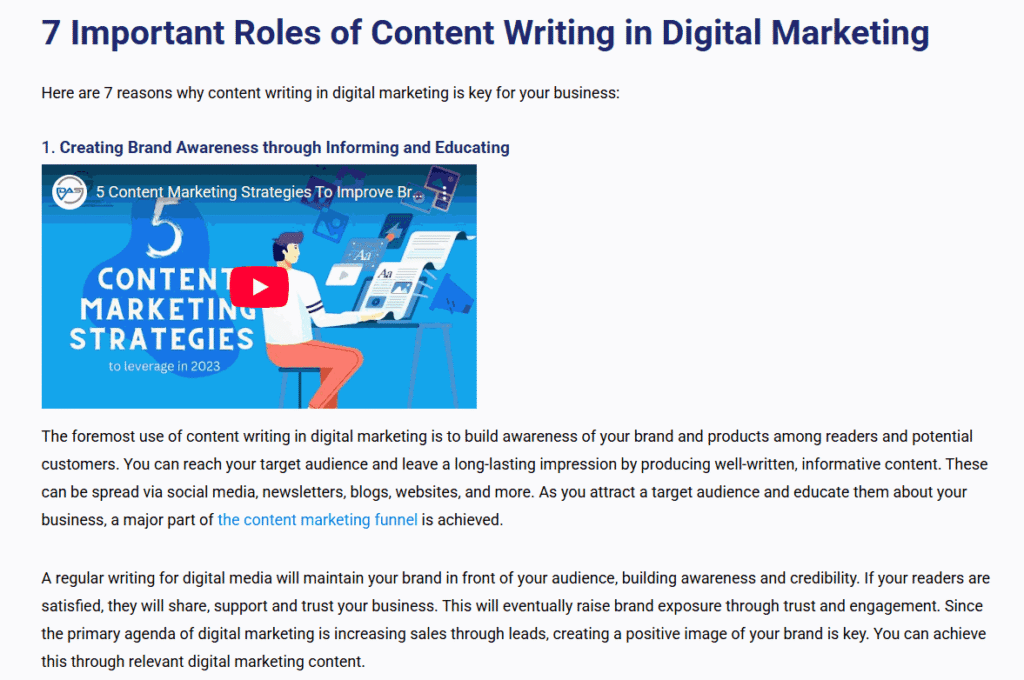 geo friendly content structure