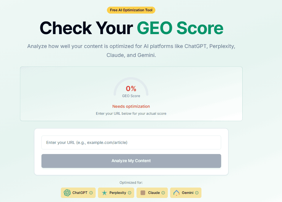 geo score checker