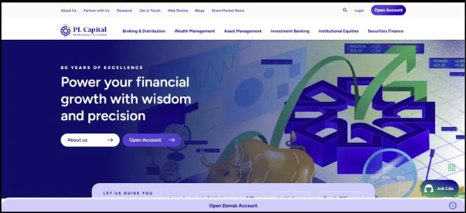 PL Capital fintech company in india