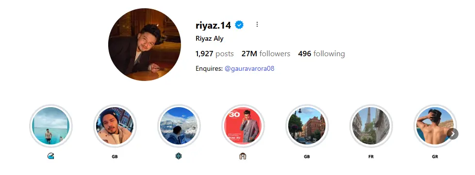 Riyaz Aly fashion influencer