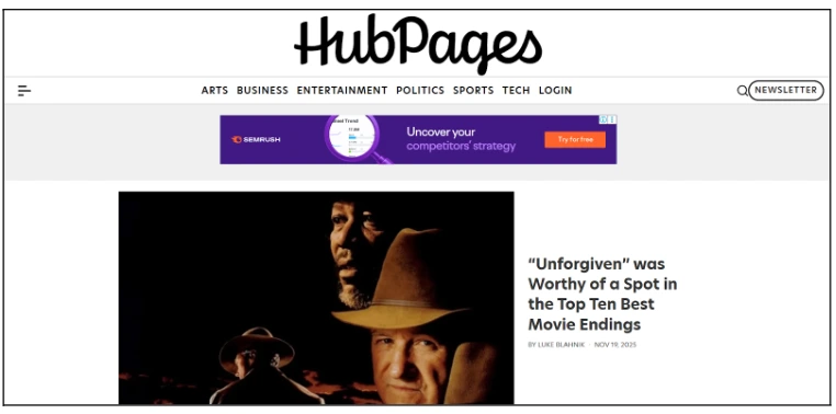 Hubpages free article posting