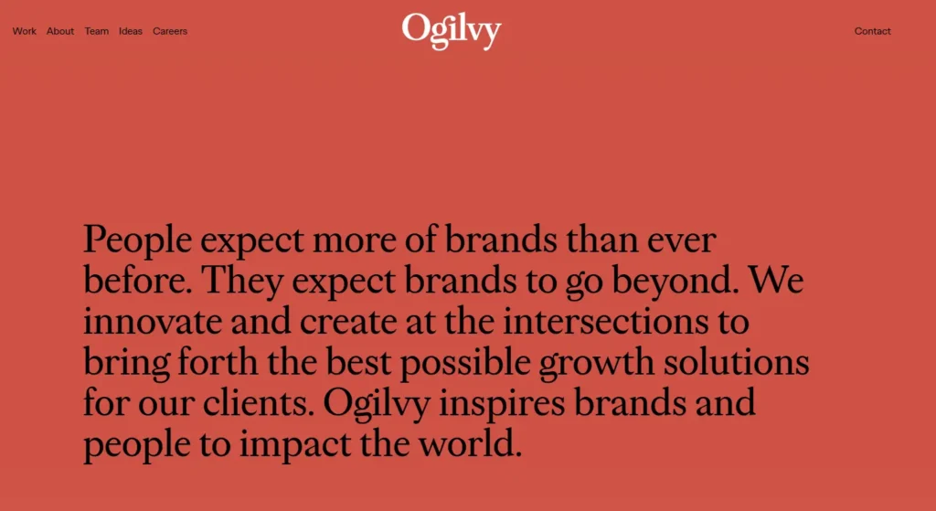 ogilvy advertising agency