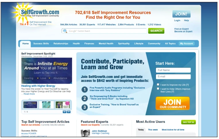 SelfGrowth Article posting