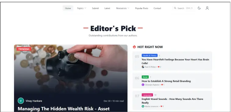 SooperArticles posting site