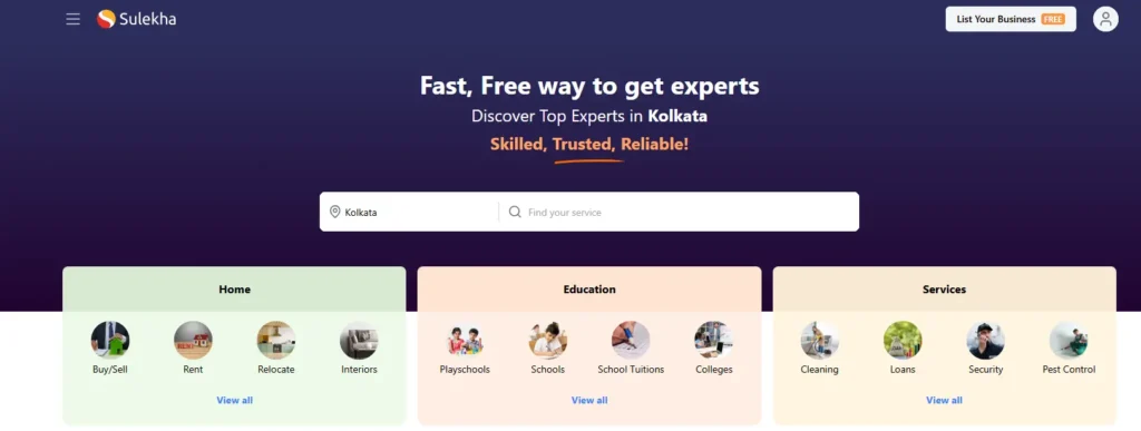 sulekha business listing