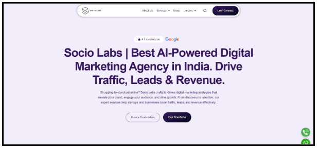 Socio Labs geo agency