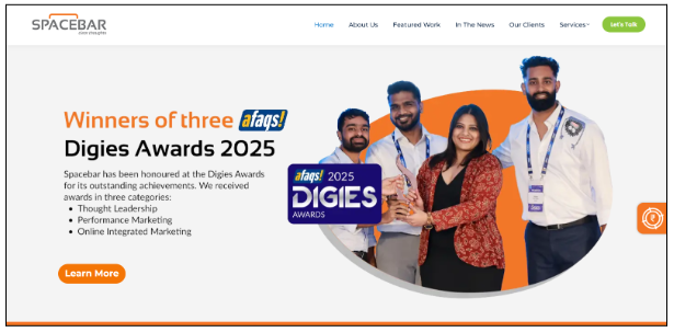 Spacebar content writing company